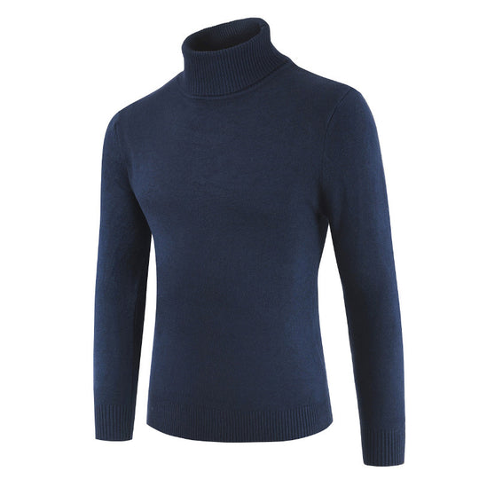 Damen Rollkragenpullover aus feiner Baumwollmischung Heidi-Mode