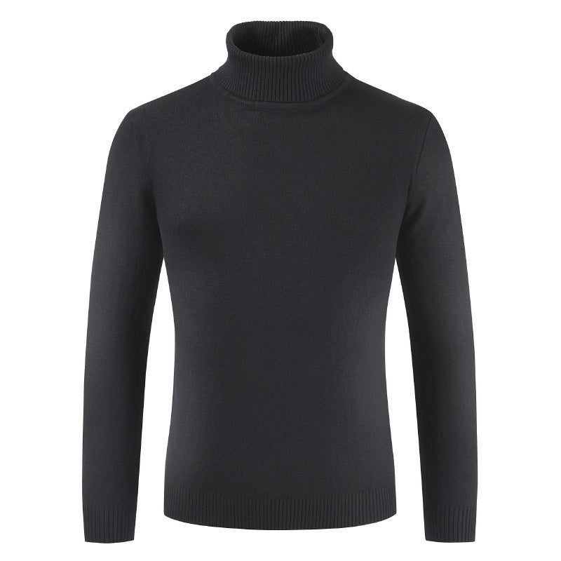 Damen Rollkragenpullover aus feiner Baumwollmischung Heidi-Mode