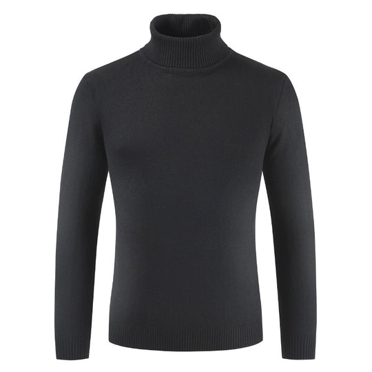 Damen Rollkragenpullover aus feiner Baumwollmischung Heidi-Mode
