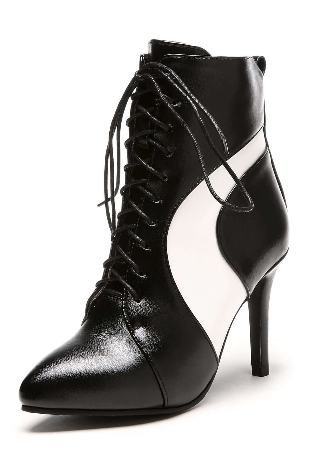 Heidi-Mode | High Heeled Schnürstiefel