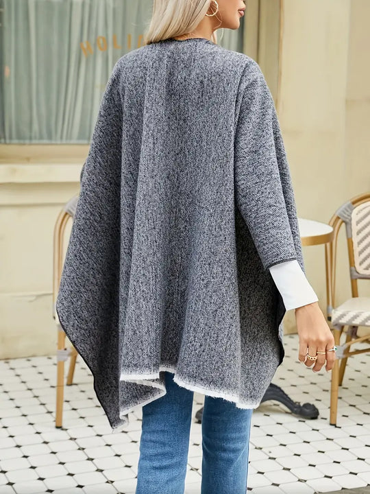 Heidi-Mode | Klassischer Poncho Retro & Stilvoll