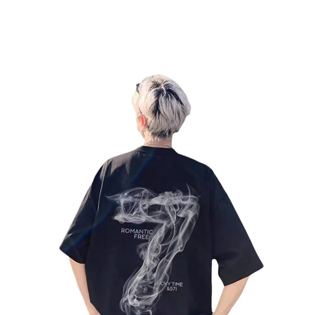 Heidi Mode | Lockeres T-Shirt in Übergröße für Männer