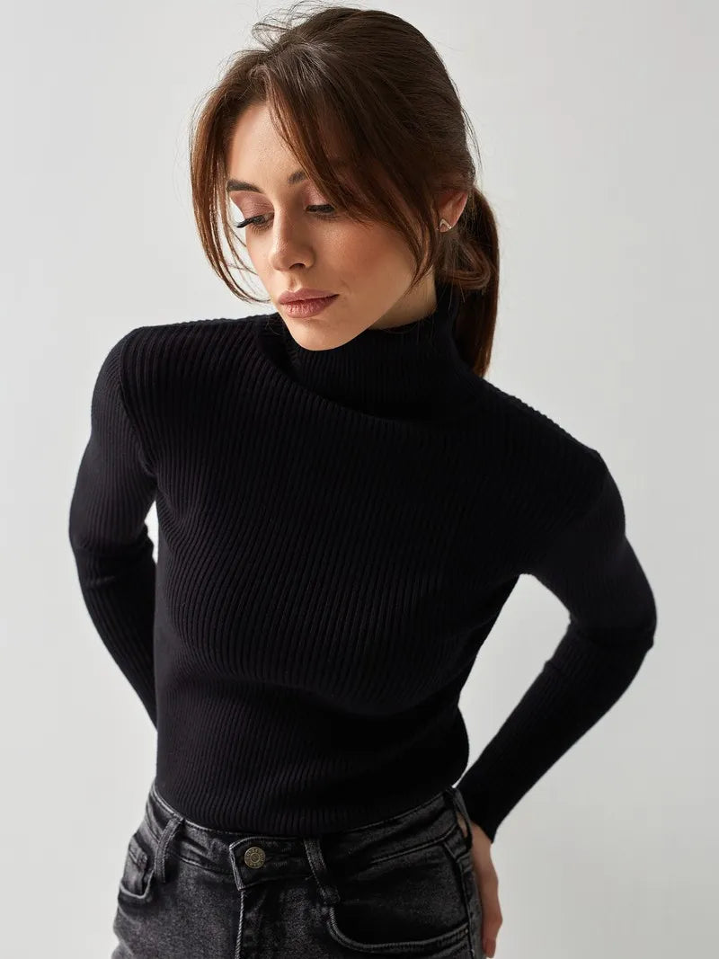Heidi-Mode | Pulls À Col Roulé