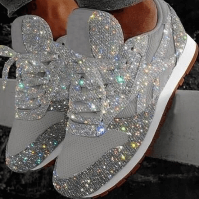 Heidi-Mode | Pailletten Damen Schuhe