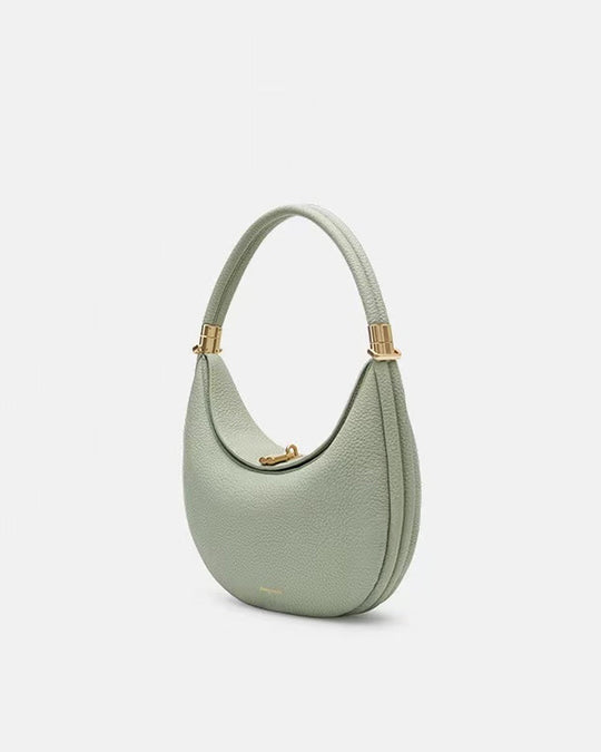 Heidi-Mode | Einfarbig Eleganter Halbmondförmiger Schultertasche