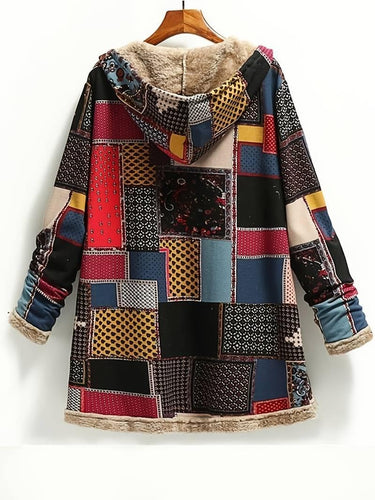 HeidiMode – Patchwork-Kapuzenjacke