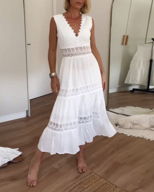 Heidi-Mode | Spitze Boho Kleid