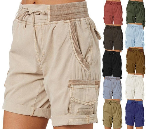 Elegante Shorts mit hoher Taille