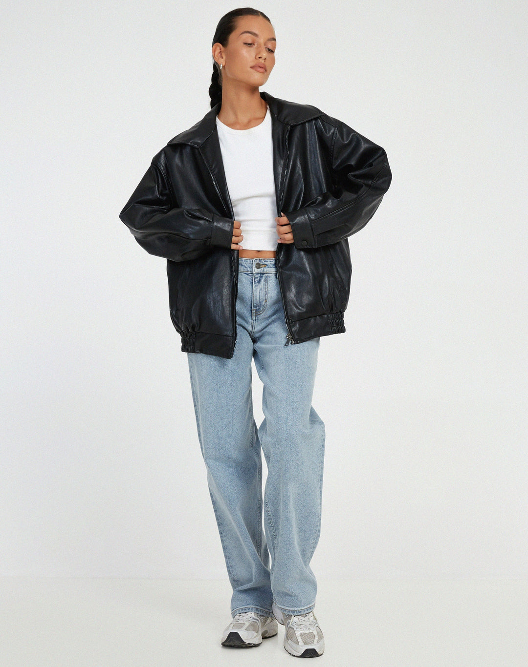 Heidi-Mode | Lockere Lederjacke