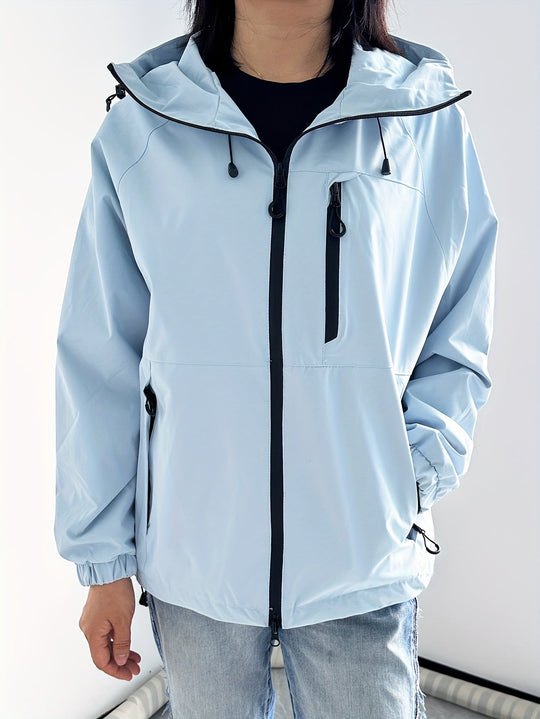 Heidi-Mode | Moderne Wasser und Winddichte Regenjacke für Damen