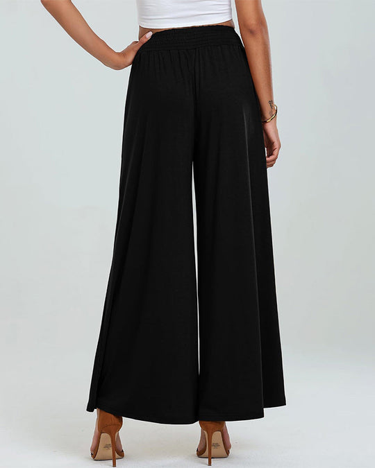 Heidi-Mode | Hosen Tasche Elastischer Bund Bootcut