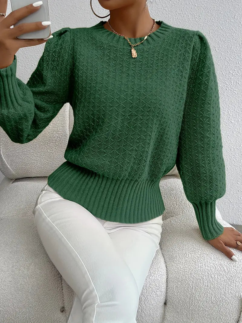 Heidi-Mode | Französischer Diamantstrickpullover