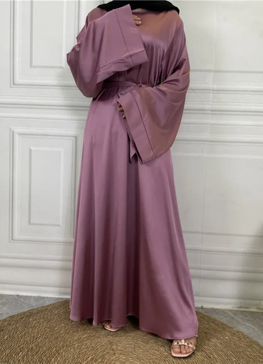 Heidi-Mode | Klassische Damen Langarm Maxikleid