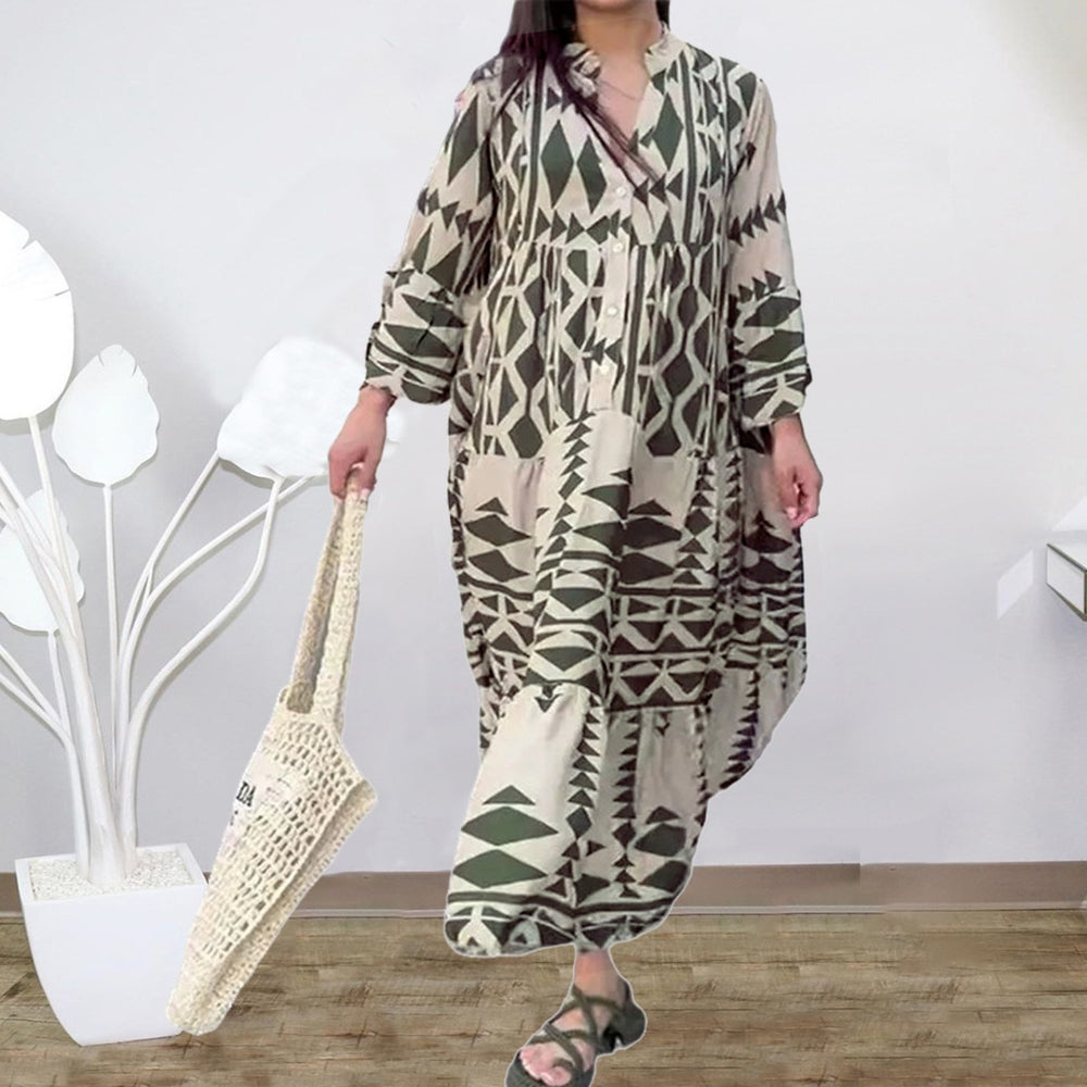 Heidi Mode | Bedrucktes Hemdkleid