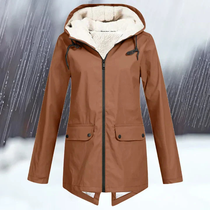 Heidi-Mode | Coupe-Vent Et Imperméable Simple Avec Capuche Et Épaississement