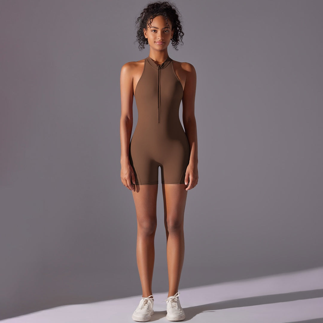 Heidi Mode | Schönheit zurück Onesie Yoga Kleidung
