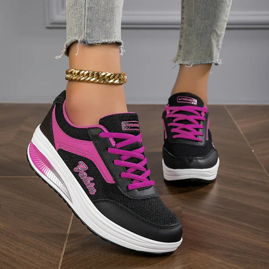 Heidi-Mode | Orthopädische Damen Sneakers Luftpolster für Extra Komfort