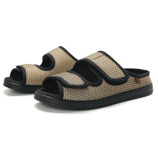 Heidi-Mode | Breite Sandalen mit Offener Zehe