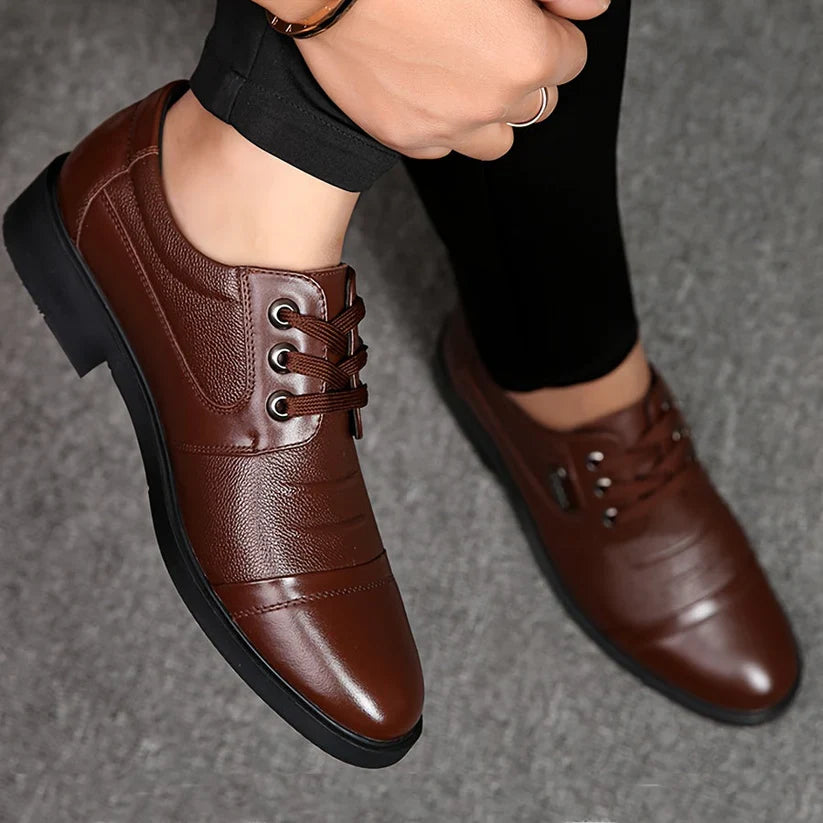 Heidi-Mode | Leder Oxford Schuhe