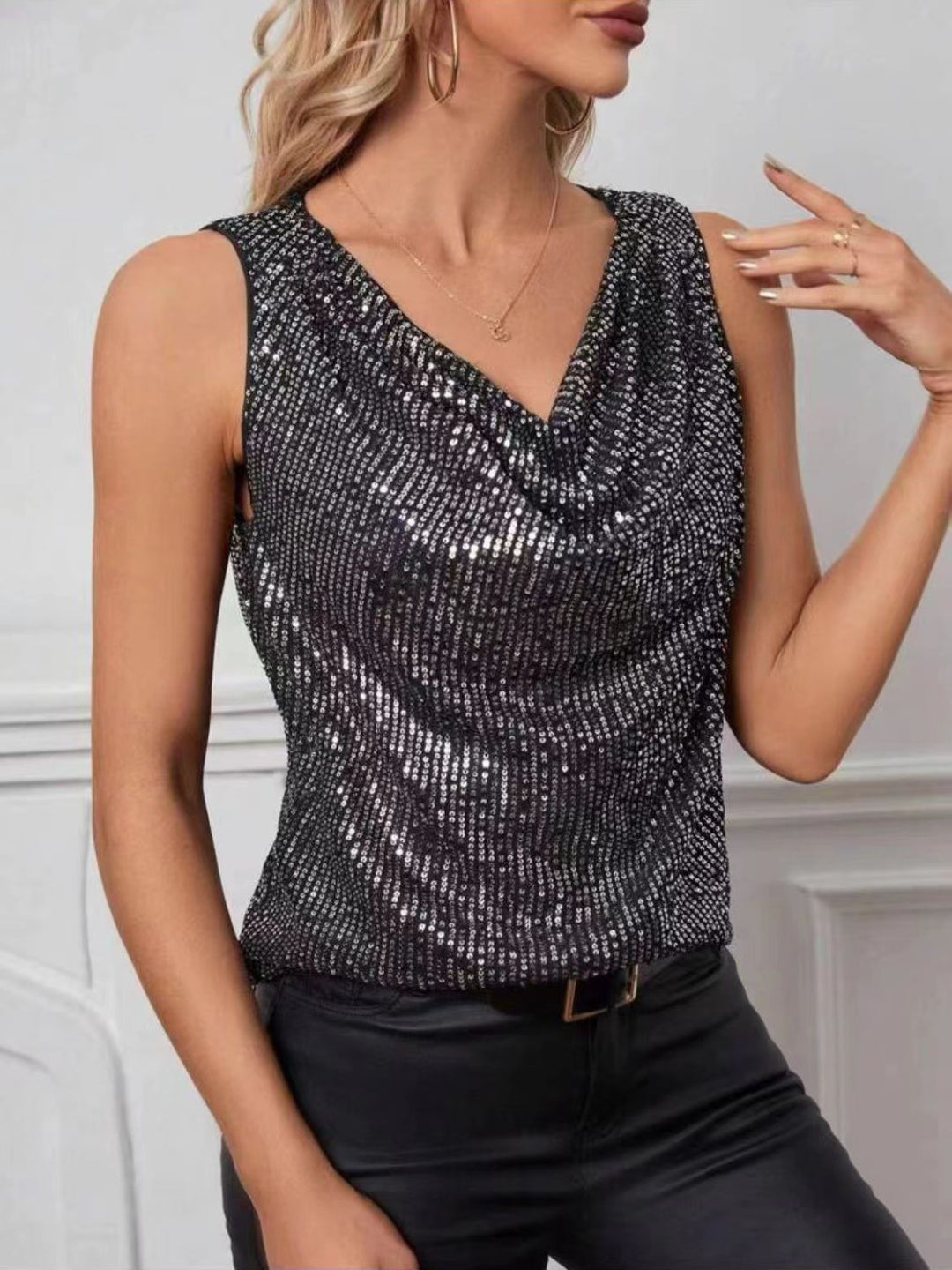 Heidi-Mode | Sequin Dress With Straps