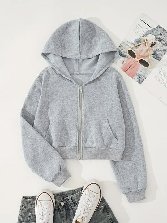 Heidi-Mode | Stylischer Zip-Up Hoodie