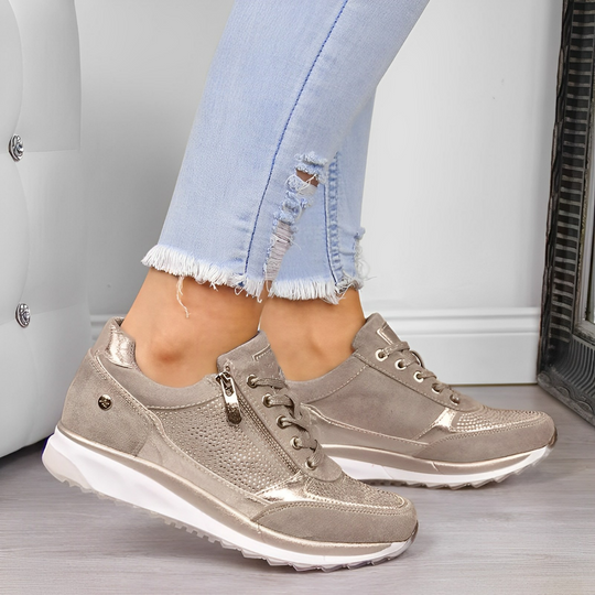 Heidi-Mode | Schuhe Sneaker mit Reißverschluss