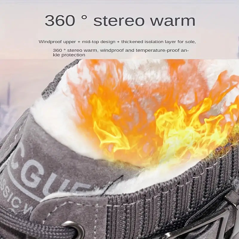 Heidi-Mode | Warme Samt Stiefeletten für Frauen