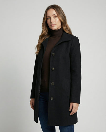 Eleganter Einreihmantel Damen | Heidi-Mode