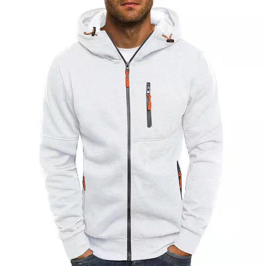 Heidi-Mode - Herren Hoodie mit Reißverschluss und Fleece