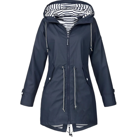 Heidi-Mode | Wasserdicht Winddicht Verstellbare Damenjacke