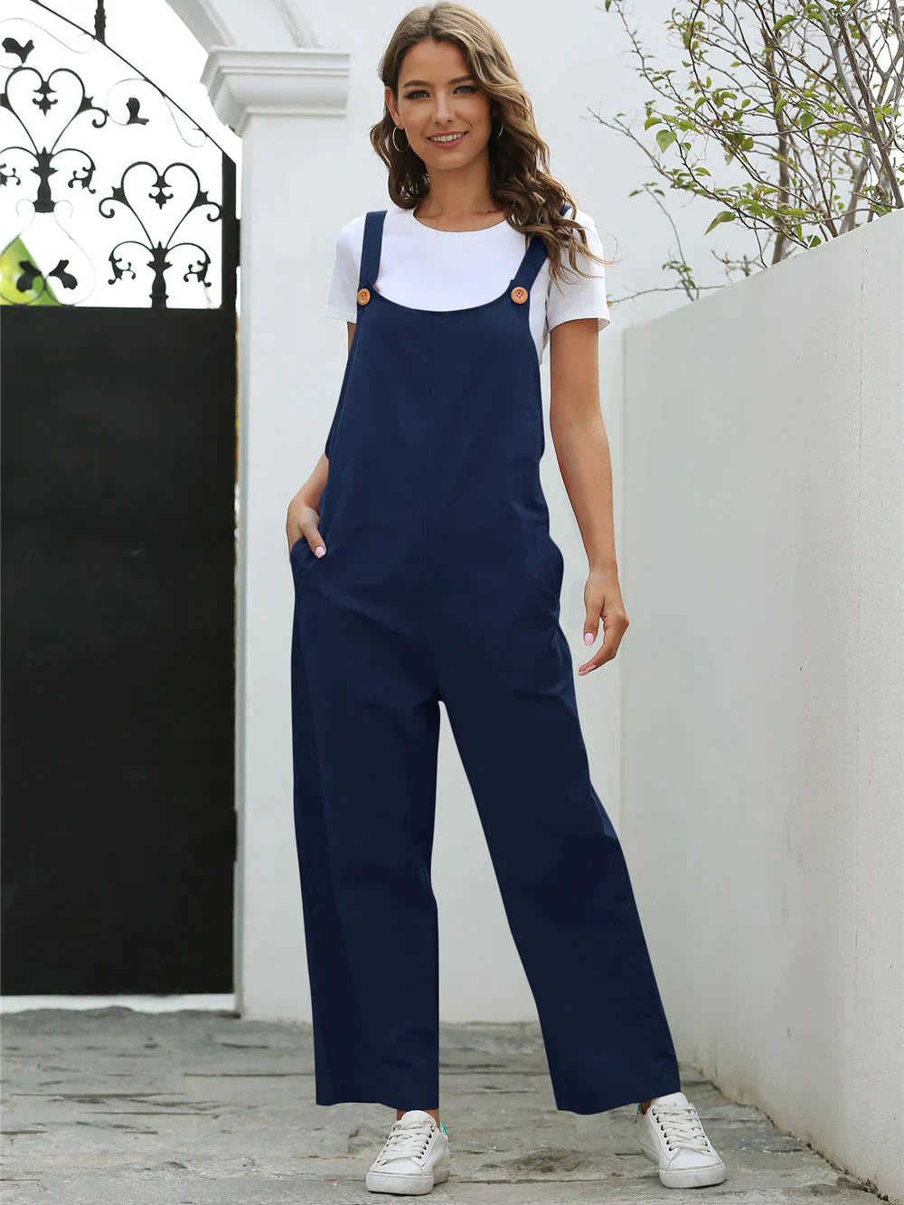 Bequemer Jumpsuit für den Sommer