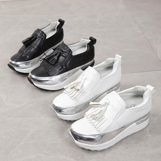 Elegante Und Atmungsaktive Plateauschuhe
