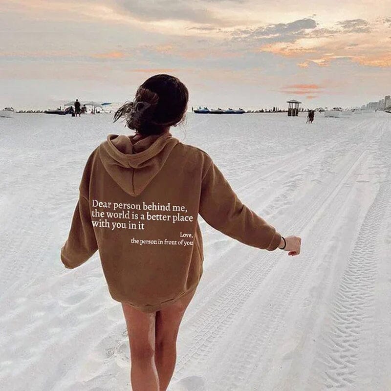 Heidi-Mode | Damen Dear Person Behind Me Hoodie