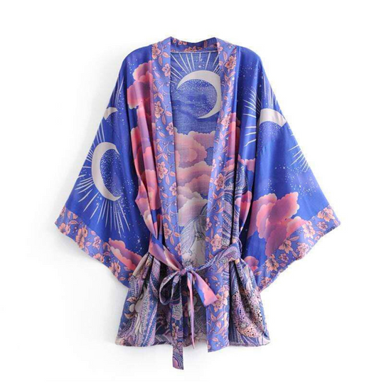 Heidi-Mode | Blaumond Damen Kimono