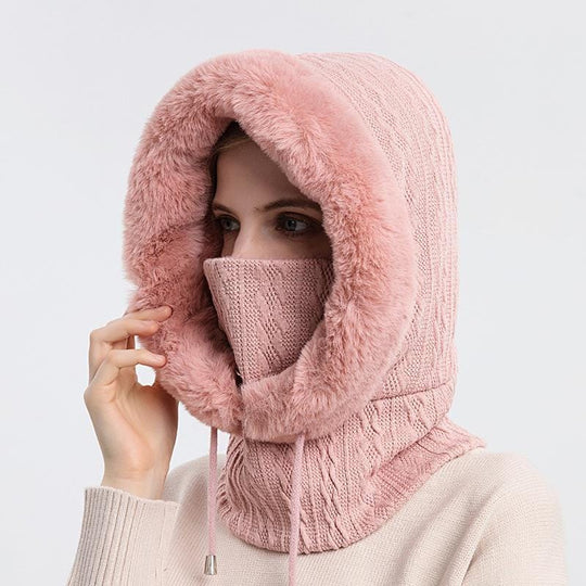 Heidi-Mode | Damen Schal Mit Kapuze