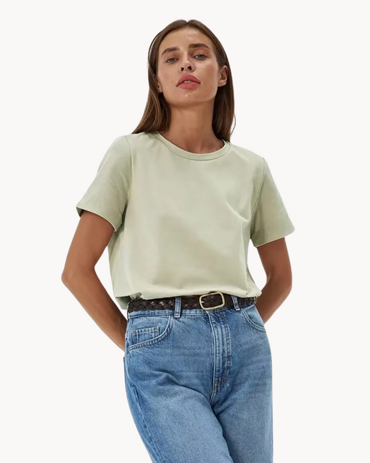 Heidi-Mode | Luxurious Soft Stretch Damen T-Shirt