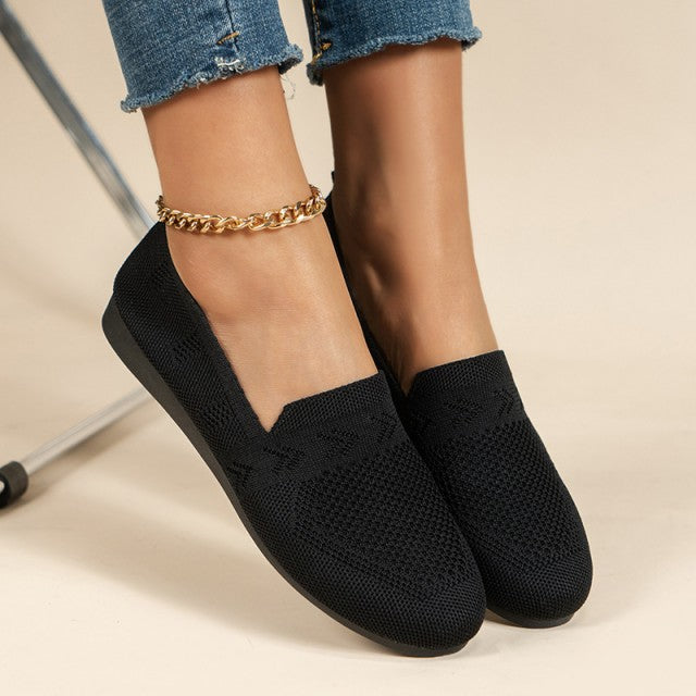 Heidi-Mode | Blaue Atmungsaktive Mesh Schuhe