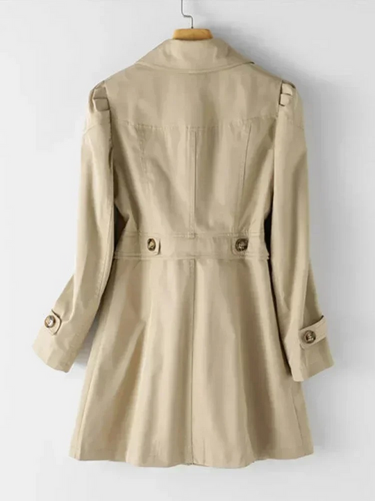 Kurze Trenchcoat Leichte Damenjacke