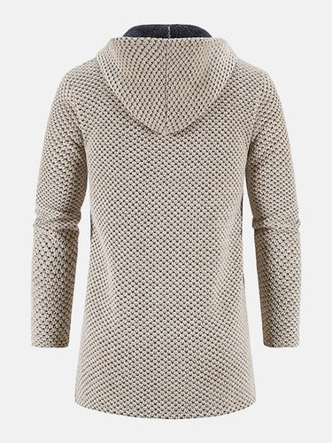 Heidi-Mode - Stilvolle Lange Fleece Sweatshirt für Herbst Männer