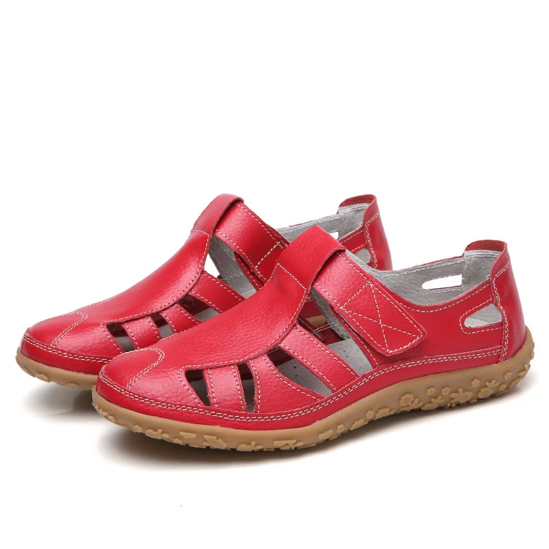 Heidi-Mode | Orthopädische Retro Sandalen Rutschfest