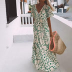 Heidi-Mode - Maxikleid in sommerlichen Design