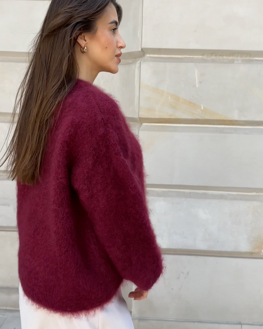 Heidi-Mode | Kuscheliger Mohair Pullover