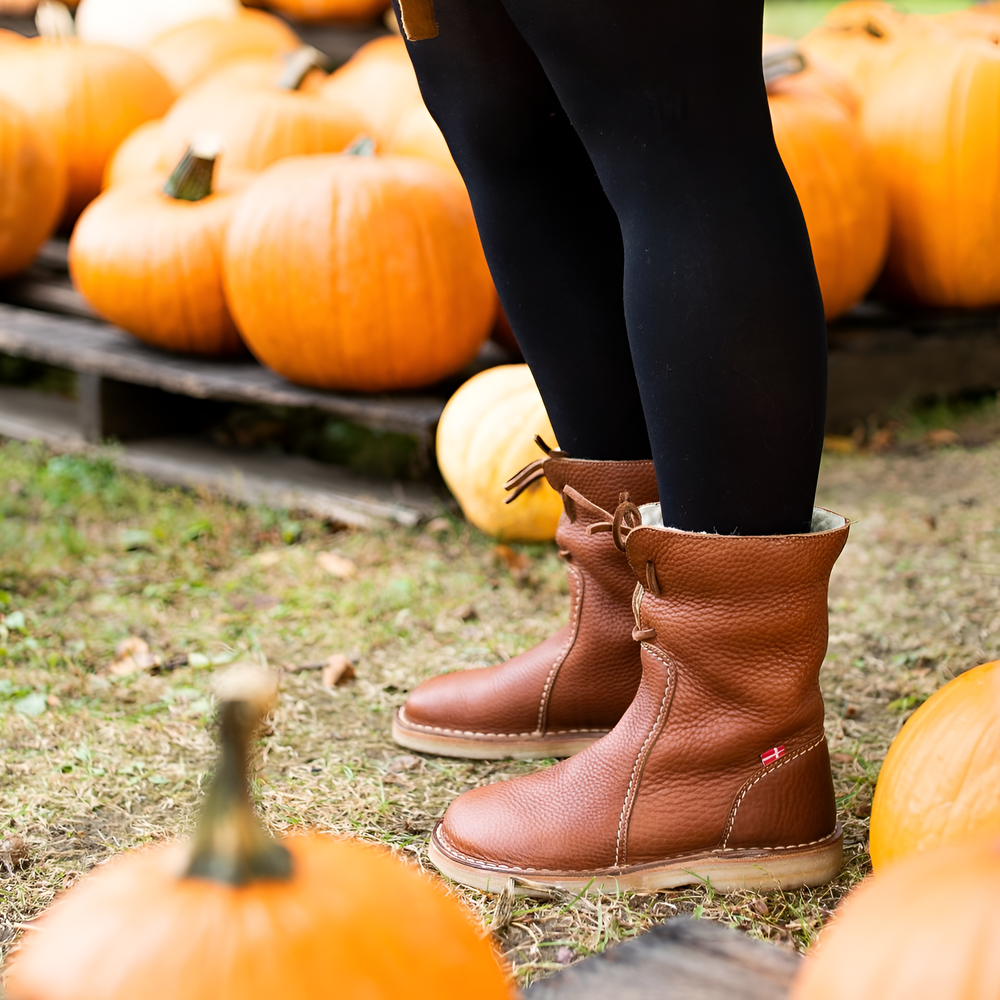 Bequeme Stiefel mit Wollfutter