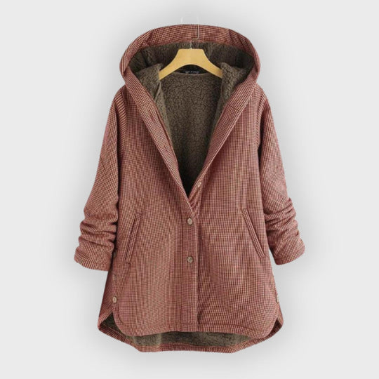 Heidi-Mode | Kapuzenpullover Jacke Fleece Gefüttert