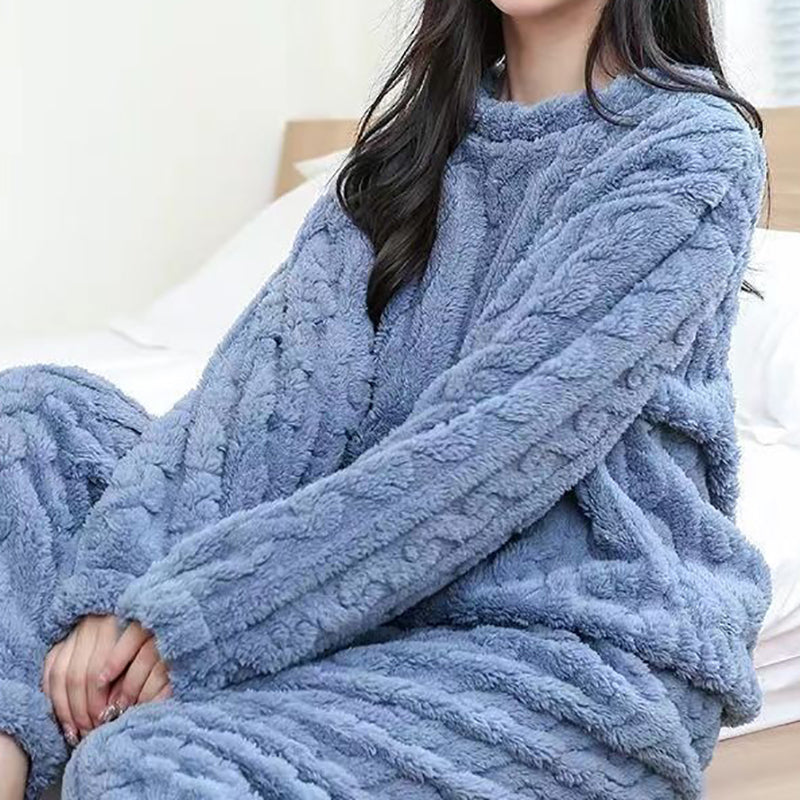 Heidi-Mode | Jacquard Flanell Pyjama Set
