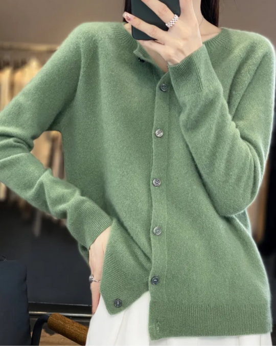 Heidi-Mode | Damen Langarm Strickjacke