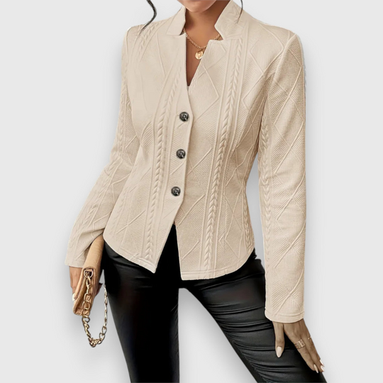 Heidi-Mode | Handgefertigte Blaue Jacke für Damen