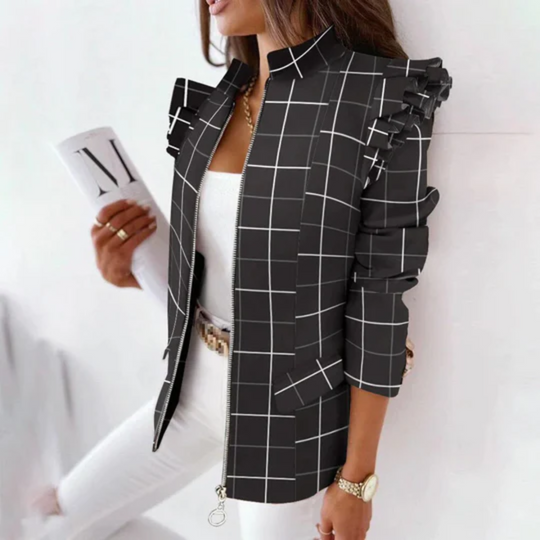 Heidi-Mode | Stilvolles & Modernes Blauer Jacke