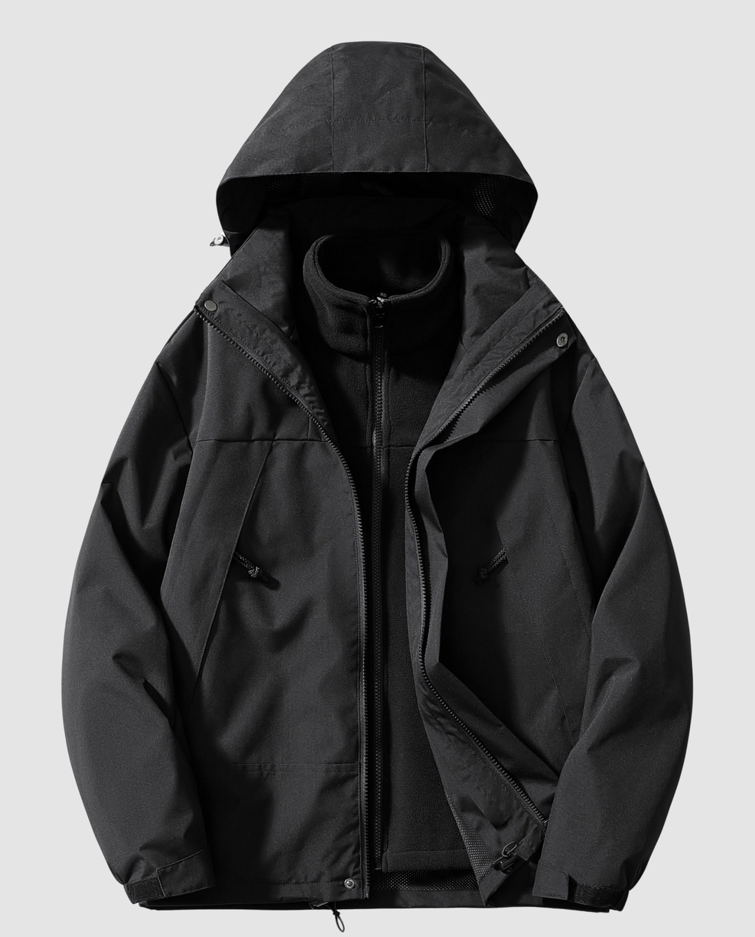 Warme Damen Winterjacke Fleece | Heidi-Mode