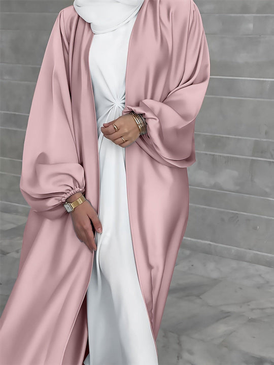 Heidi-Mode | Elegantes Abaya Kleid mit Gürtel
